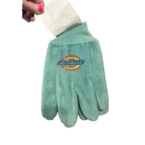 Vintage Dickies green chore gloves Hong Kong NOS